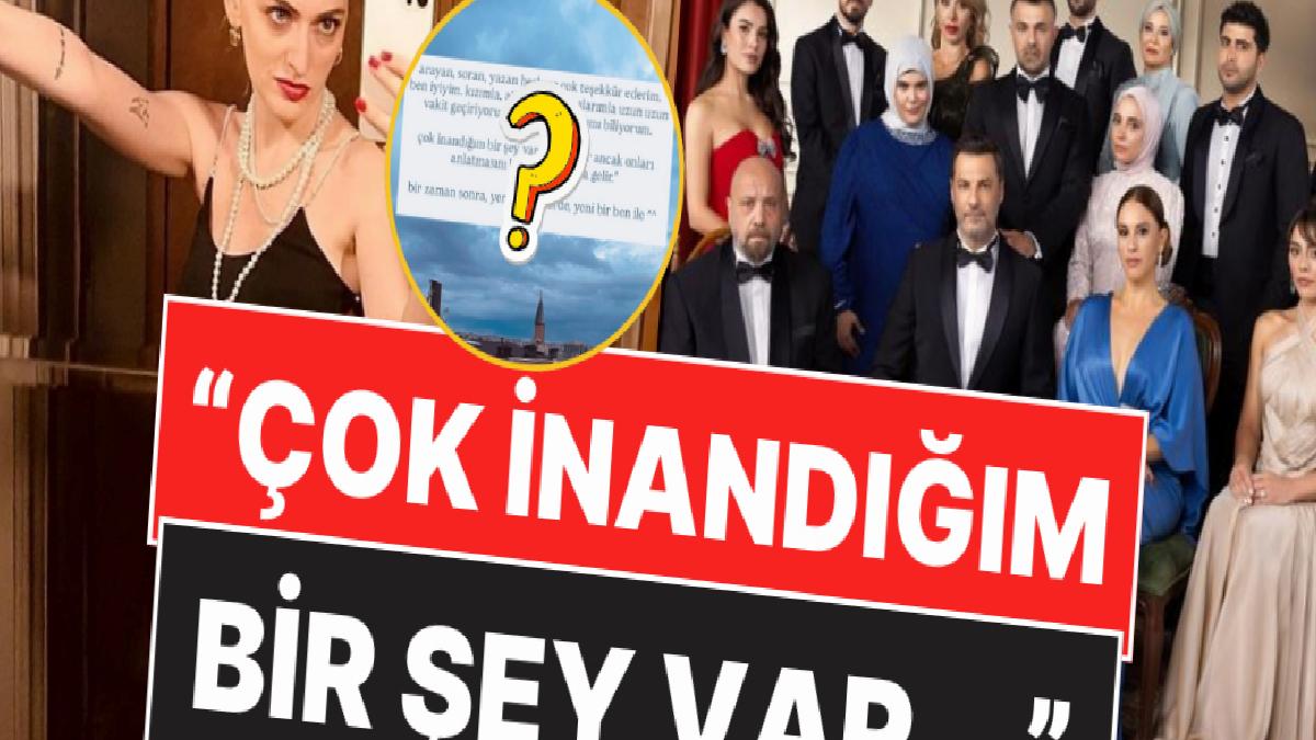 Diziden Ayrılacak Mı? Kızılcık Şerbeti Senaristi Merve Göntem’den Gizemli Paylaşım