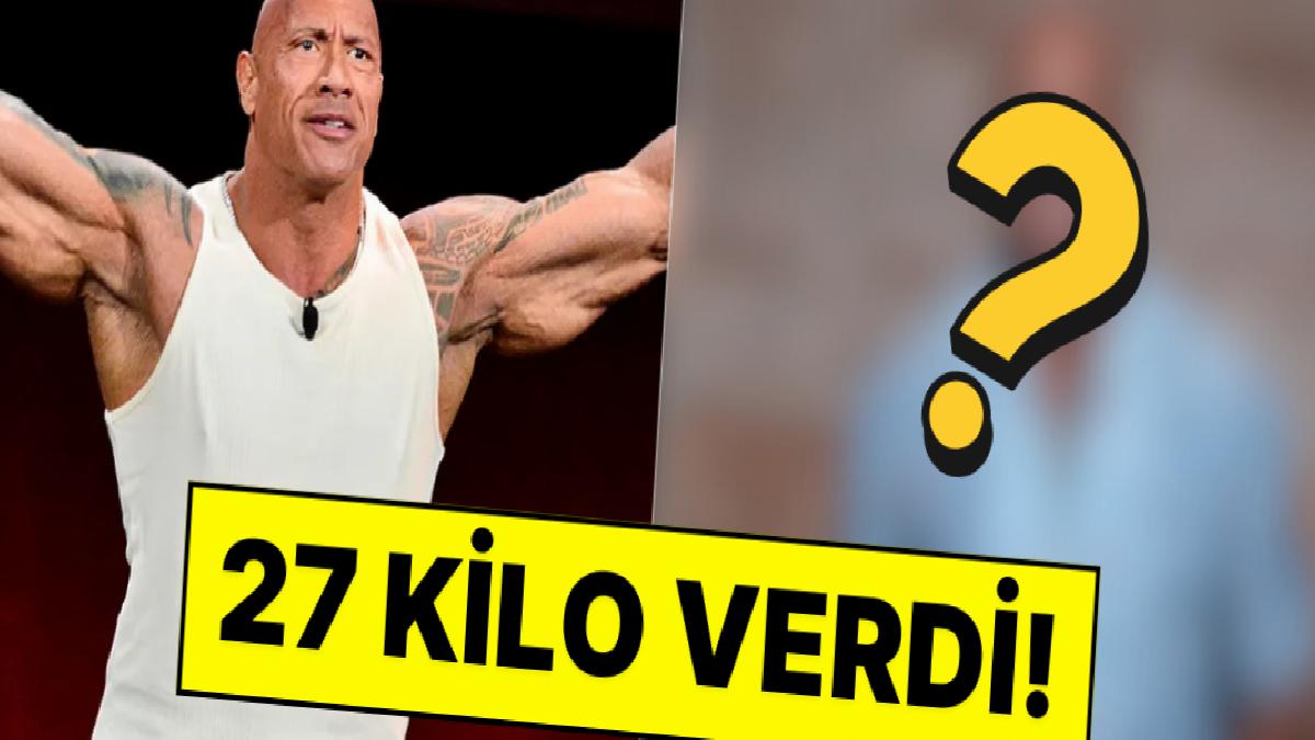 Dwayne Johnson’un Dikkat Çeken Metamorfozu: Yeni Proje İçin 27 Kilo Verdi!