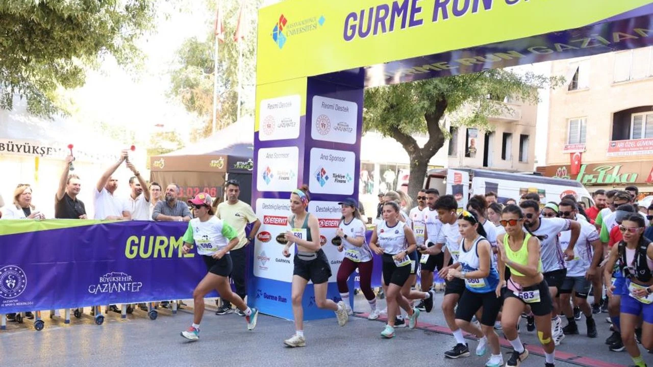 Gurme Run Gaziantep’te Spor ve Gastronomi Rüzgârı Esti
