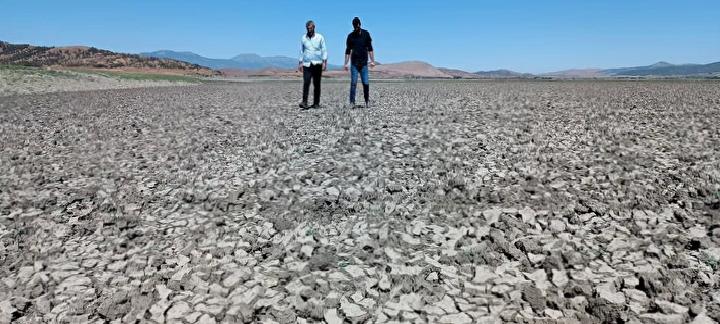 Hamamlar Höyüğü Gün Yüzüne Çıktı: Barajda Su Seviyesi Düşüşü