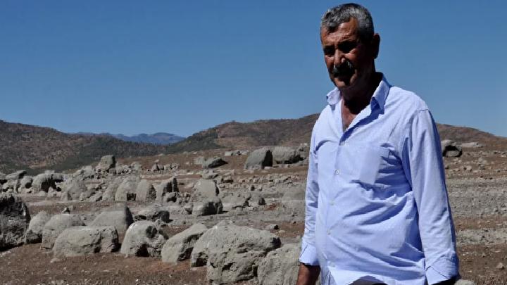 Hamamlar Höyüğü Gün Yüzüne Çıktı: Barajda Su Seviyesi Düşüşü