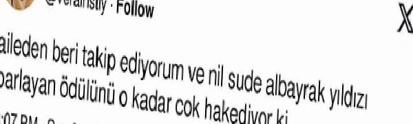 Baharın Sereni: Nil Sude Albayrak'ın Oyunculuğuna Yürekten Beğeniler