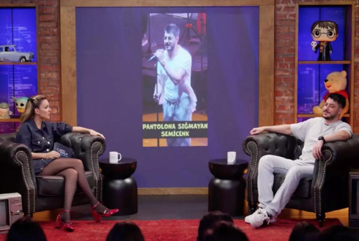 Berfu Yenenler'in Semicenk'e Sorduğu Soru Gündem Oldu: Pantolona Sığmayan Semicenk