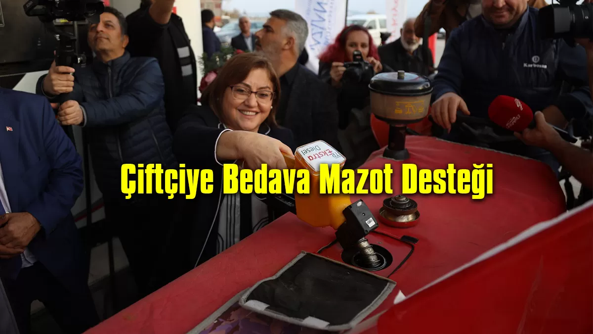 Çiftçiye Bedava Mazot Desteği