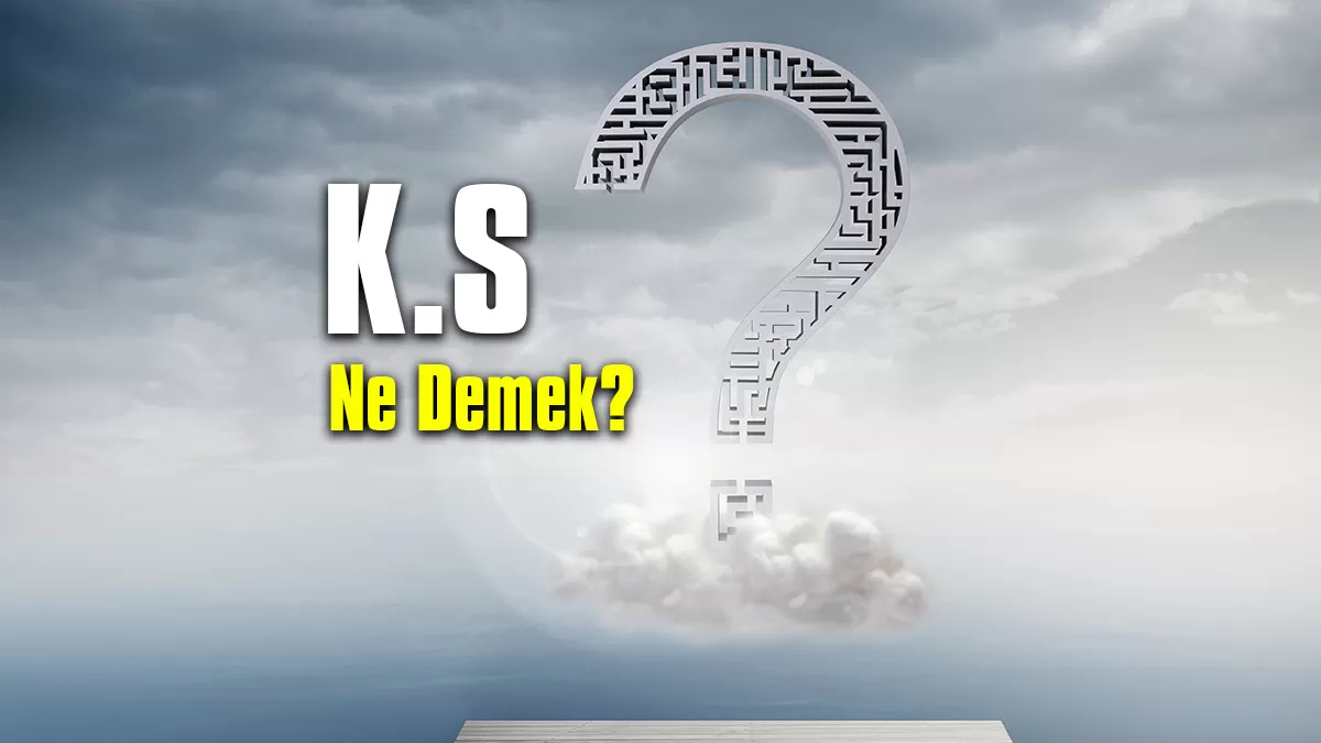 KS Ne Demek?