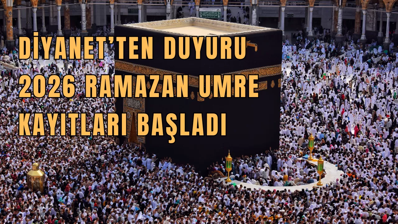 Umre Rrejan Diyanet’ten Duyuru 2026 Ramazan Umre Kayıtları Başladı