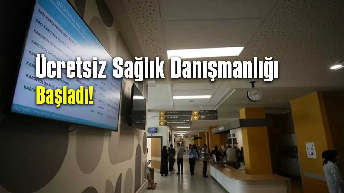 Gaziantep Haber | Ücretsiz Sağlık Danışmanlığı Dönemi Başladı