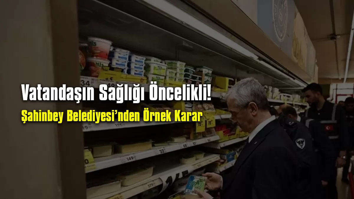 Şahinbey Belediyesi’nden Örnek Karar: Vatandaşın Sağlığı Öncelikli!