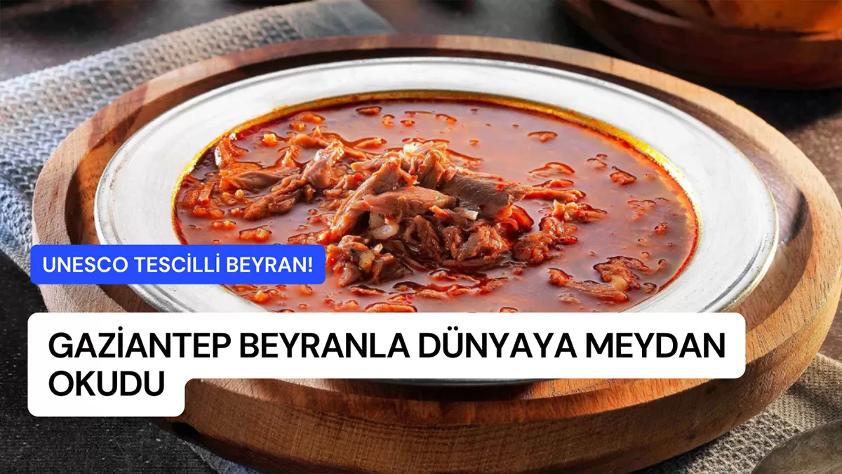 Gaziantep Beyranla Dünyaya Meydan Okudu