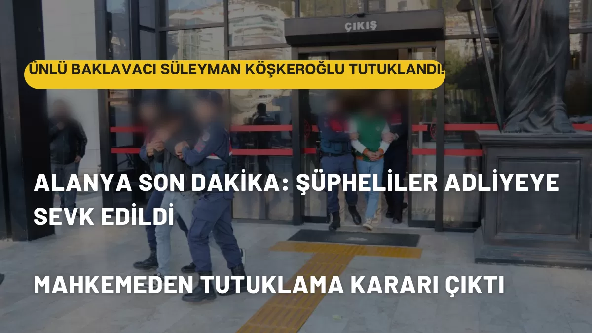Alanya’da Polisin Üzerine Motosiklet Sürüp Dehşet Saçtılar: Olaylı Kovalamaca Sonrası Tutuklama Kararı
