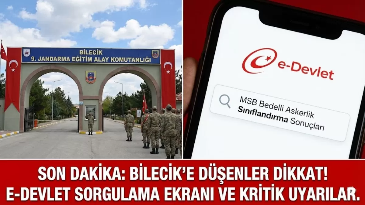 Bilecik’te Kritik Gece! MSB Yerleri Açıkladı, 9. Jandarma Alayı’ndan Şok Uyarı: Hazırlıksız Gitmeyin!