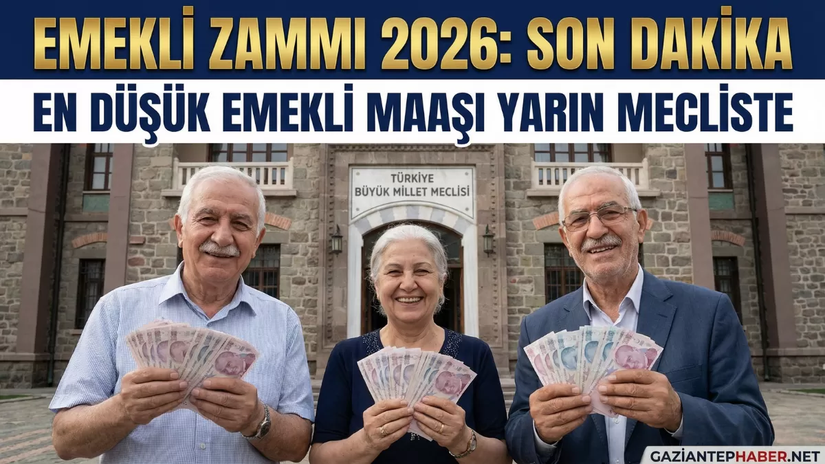 SON DAKİKA  Emekliler Dikkat, Yarın Her Şey Değişebilir: Meclis’te “Kritik” Mesai Başlıyor! En Düşük Maaşta Rakamlar Sil Baştan…