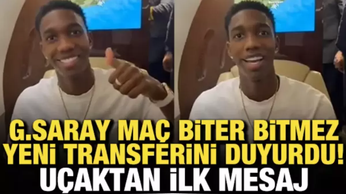 Galatasaray’dan Maç Bitimi Gece Yarısı Bombası! Yeni Transfer Uçaktan İlk Mesajı Gönderdi: “Geliyorum!”
