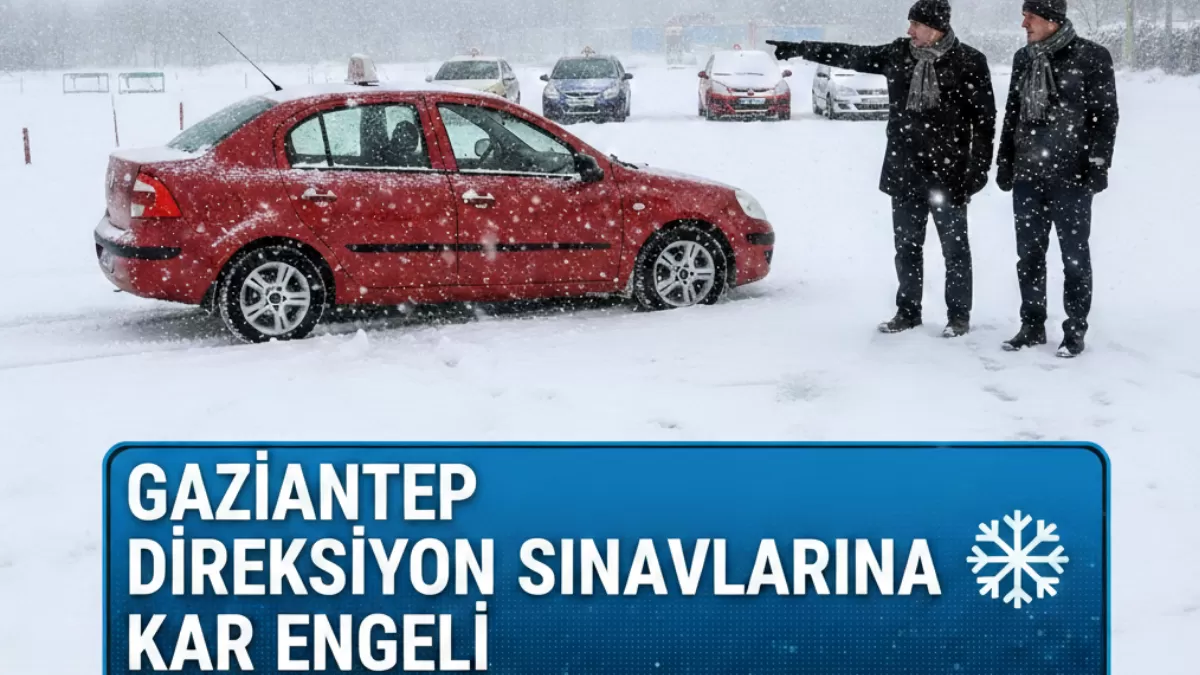 Gaziantep’te Direksiyon Sınavına Girecekler Dikkat! Valilikten Flaş Kararı: O Sınavlar İptal Edildi!