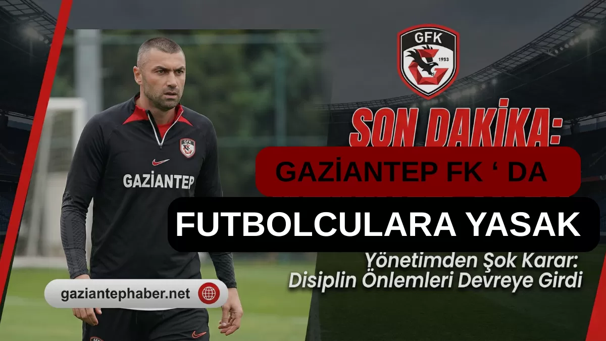 Gaziantep FK’da Deprem Etkisi Yaratan Karar! O Yasak Resmen Tebliğ Edildi: Şok Gelişme…