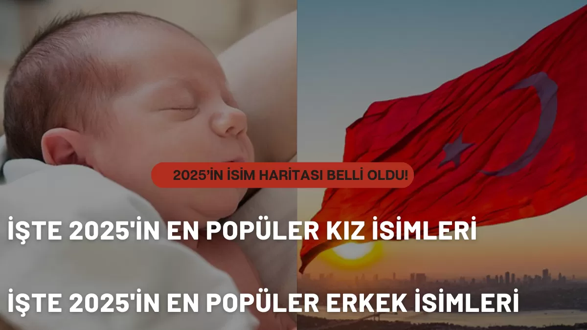 2025’in İsim Haritası Belli Oldu! İşte Anne Babaların Yeni Gözdeleri: Zirvede Büyük Sürpriz