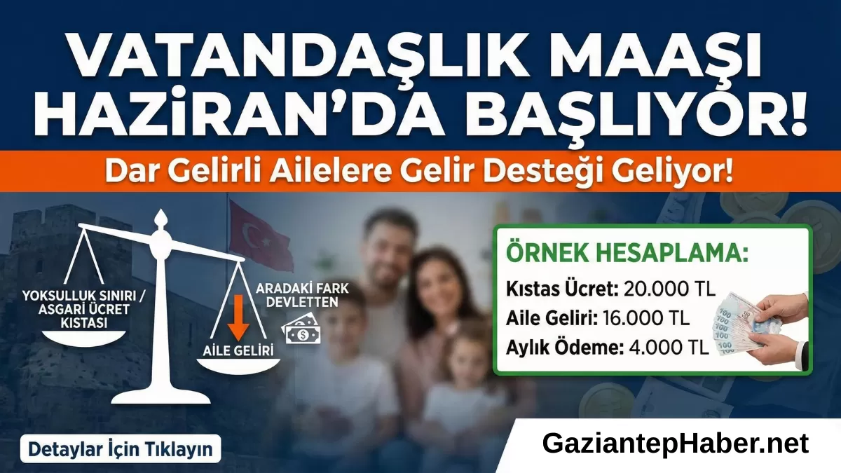 Milyonlarca Haneye “Vatandaşlık Maaşı” Müjdesi: Haziran Ayında Hesaplara Yatıyor mu? Kimler, Ne Kadar Alacak?