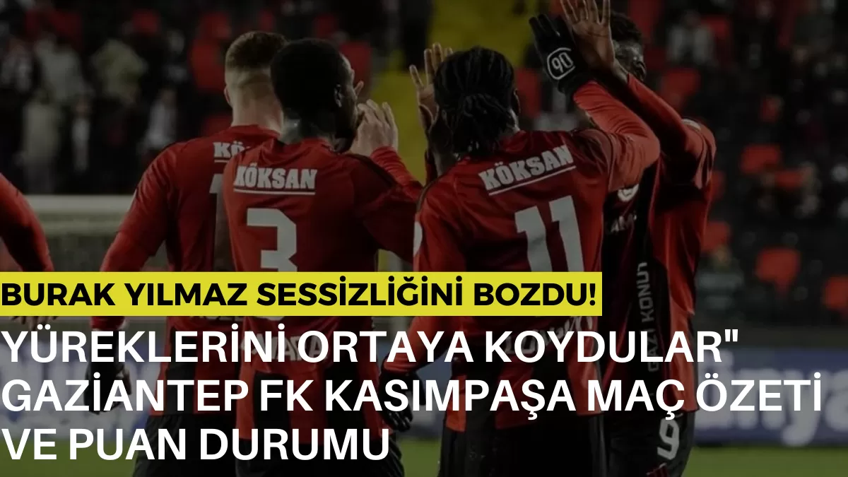 Burak Yılmaz Sessizliğini Bozdu! Maçın Ardından O Gerçeği Haykırdı: “Yüreklerini Ortaya Koydular”
