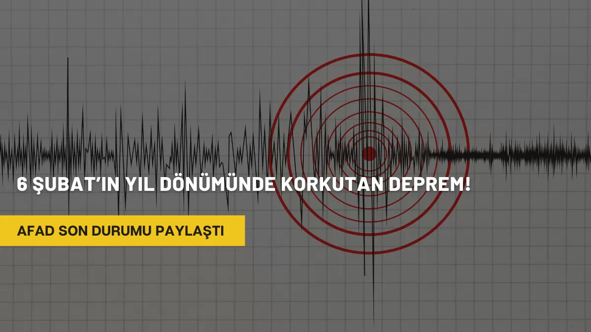 Erzincan Kemah’ta 4.9 Büyüklüğünde Korkutan Deprem: AFAD Son Durumu Paylaştı
