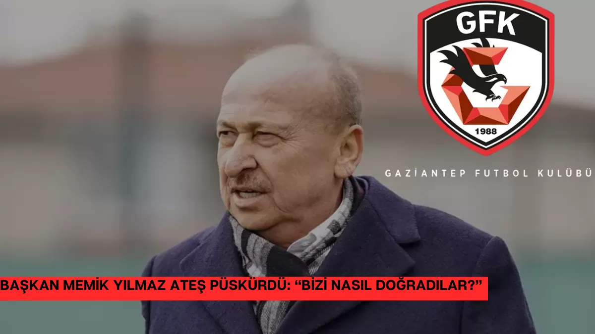 Süper Lig’de Zehir Zemberek Sözler! Başkan Memik Yılmaz Ateş Püskürdü: “Bizi Nasıl Doğradılar?”