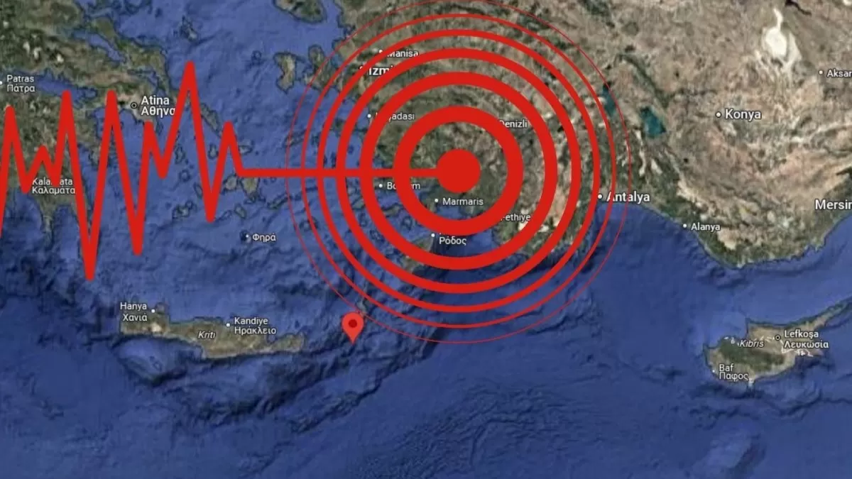 Akdeniz Beşik Gibi! Gece Yarısı Korkutan Deprem