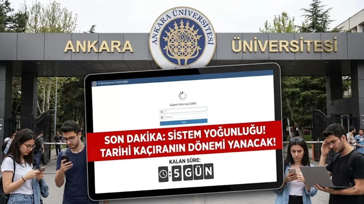 Ankara Üniversitesi’nde “Büyük Gün” Geldi Çattı! Binlerce Öğrenci Bu Sabahı Bekliyordu: O Sistem Erişime Açıldı mı?