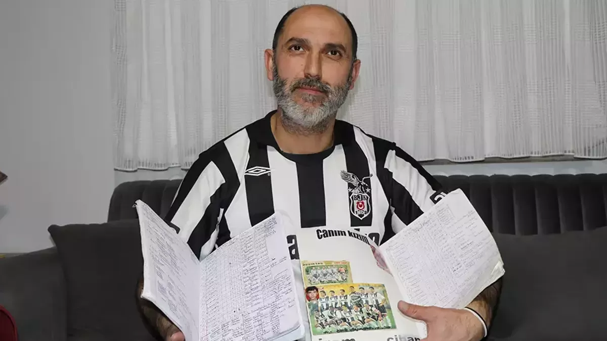 Bolu’da 25 Yıldır Hayatını Beşiktaş’ın Maç Takvimine Göre Yaşayan Fanatik Taraftarın Akılalmaz Hikayesi!