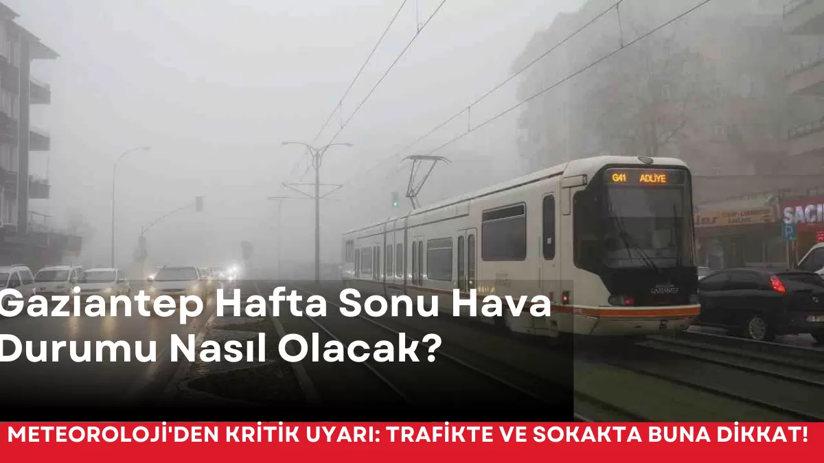 Gaziantep İçin Son Dakika Uyarısı Geldi! Hafta Sonu Planı Yapanlar Dikkat: O Saatlerde Başlıyor…