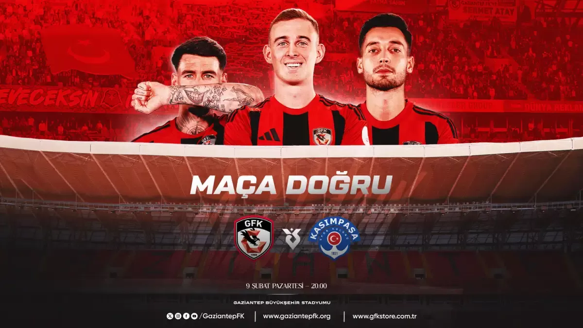 Gaziantep FK’da Kritik Randevu! Kasımpaşa Maçı Öncesi Nefesler Tutuldu: İşte Tüm Detaylar