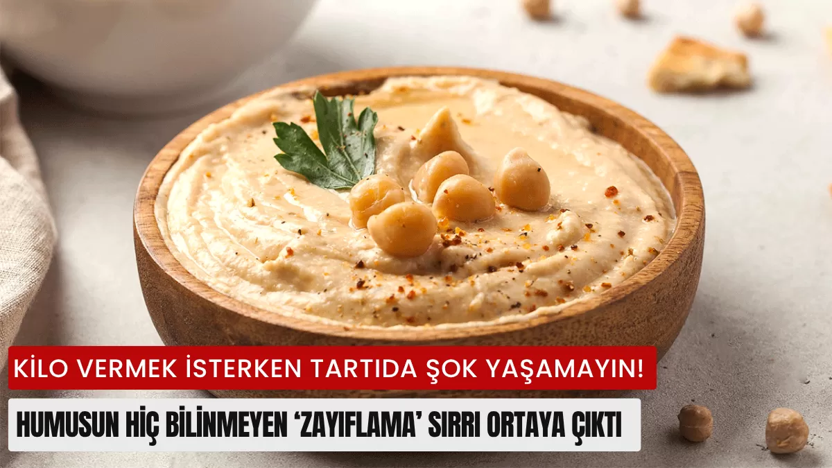 Kilo Vermek İsterken Tartıda Şok Yaşamayın! Humusun Hiç Bilinmeyen ‘Zayıflama’ Sırrı Ortaya Çıktı