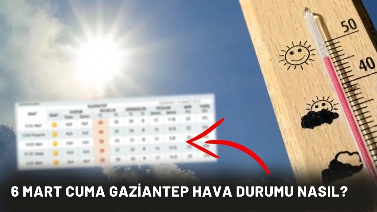 Gaziantep Hava Durumu İçin Flaş Uyarı: Gündüz Güneşine Aldanmayın, Akşam Keskin Serinlik Geliyor!