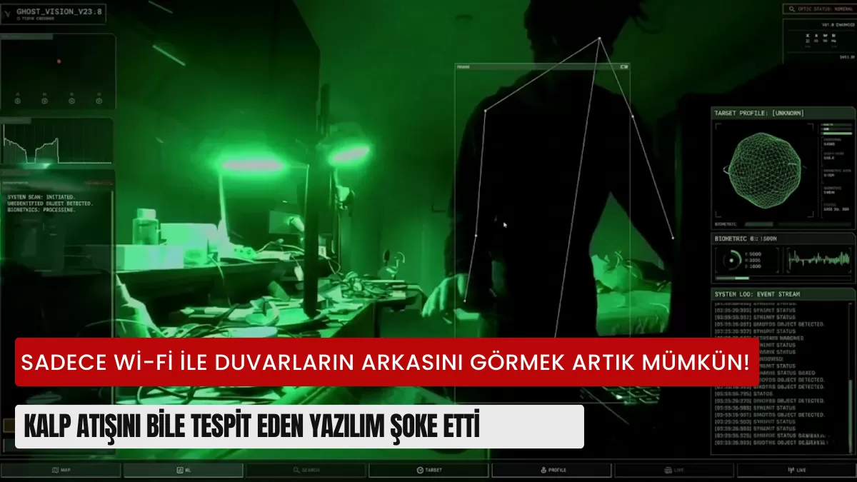 Sadece Wi-Fi İle Duvarların Arkasını Görmek Artık Mümkün! Kalp Atışını Bile Tespit Eden Yazılım Şoke Etti