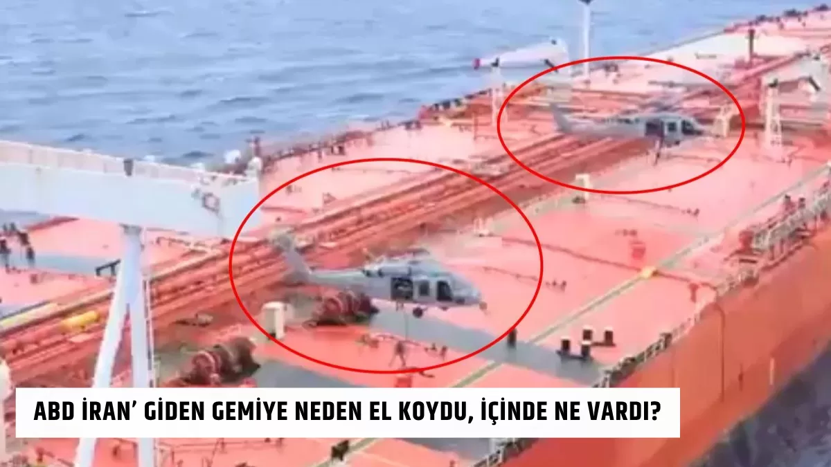 Ortadoğu’da Tansiyonu Fırlatacak Operasyon! Petrol Gemisine Neden El Konuldu, İçinde Ne Vardı?