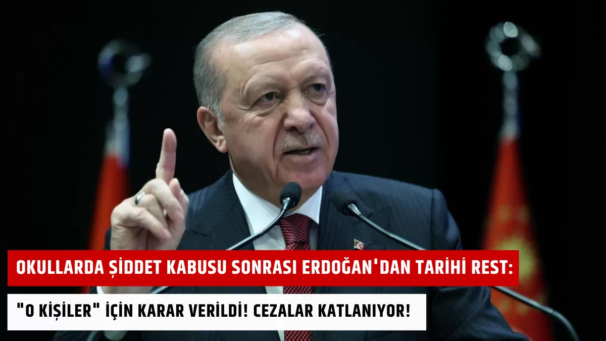 Çocuğu Okula Gidenler Dikkat! Cumhurbaşkanı Erdoğan Açıkladı: O Sistem Tamamen Değişiyor!