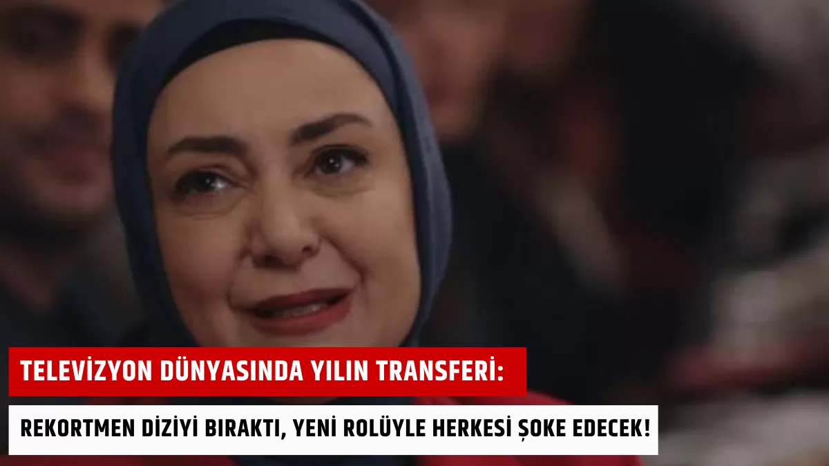 Televizyon Dünyasında Yılın Transferi: Kızılcık Şerbeti’ni Bıraktı, Yeni Rolüyle Herkesi Şoke Edecek!