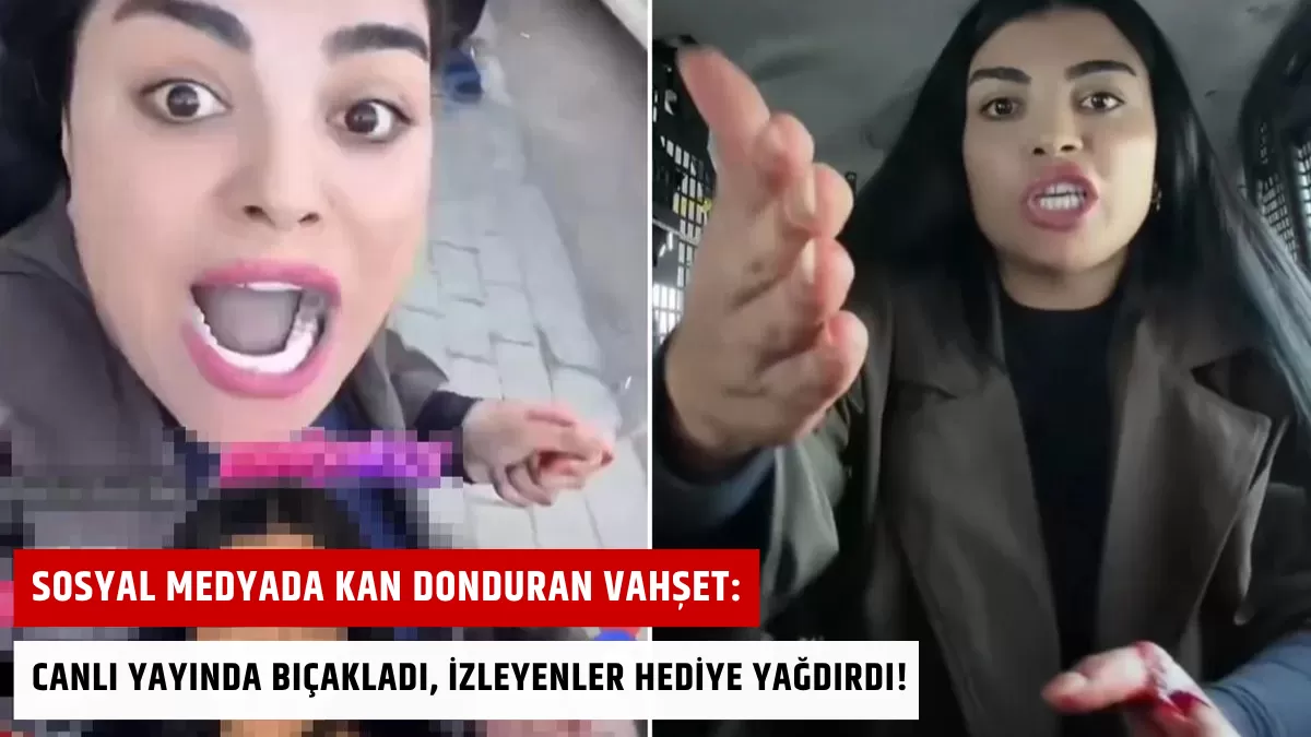 Sosyal Medyada Kan Donduran Vahşet: Canlı Yayında Bıçakladı, İzleyenler Hediye Yağdırdı!