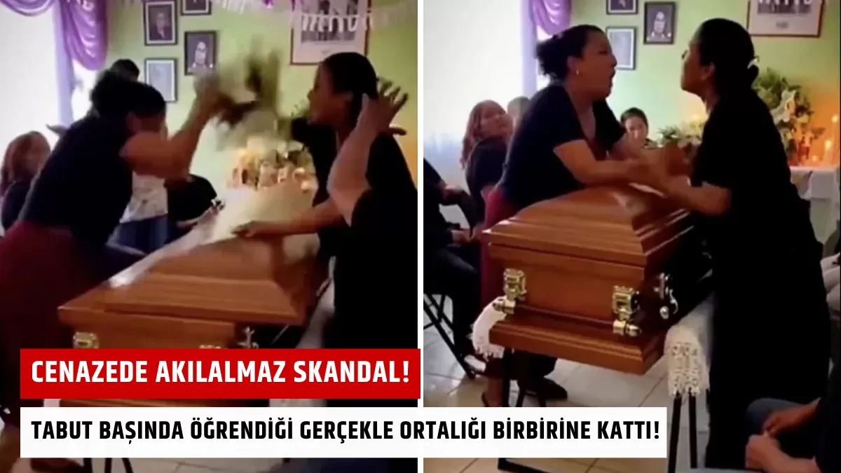 Cenazede Akılalmaz Skandal! Tabut Başında Öğrendiği Gerçekle Ortalığı Birbirine Kattı!