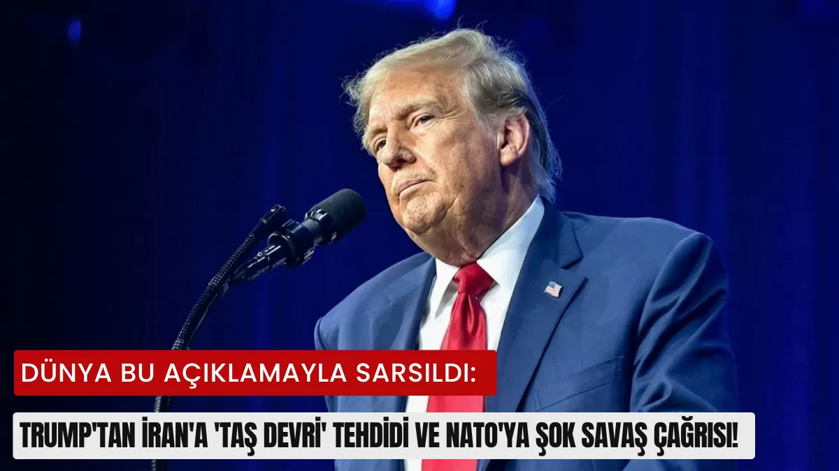 DÜNYA BU AÇIKLAMAYLA SARSILDI: Trump’tan İran’a ‘Taş Devri’ Tehdidi ve NATO’ya Şok Savaş Çağrısı! (İran-ABD-İsrail Savaşında Kan Donduran Gelişmeler)