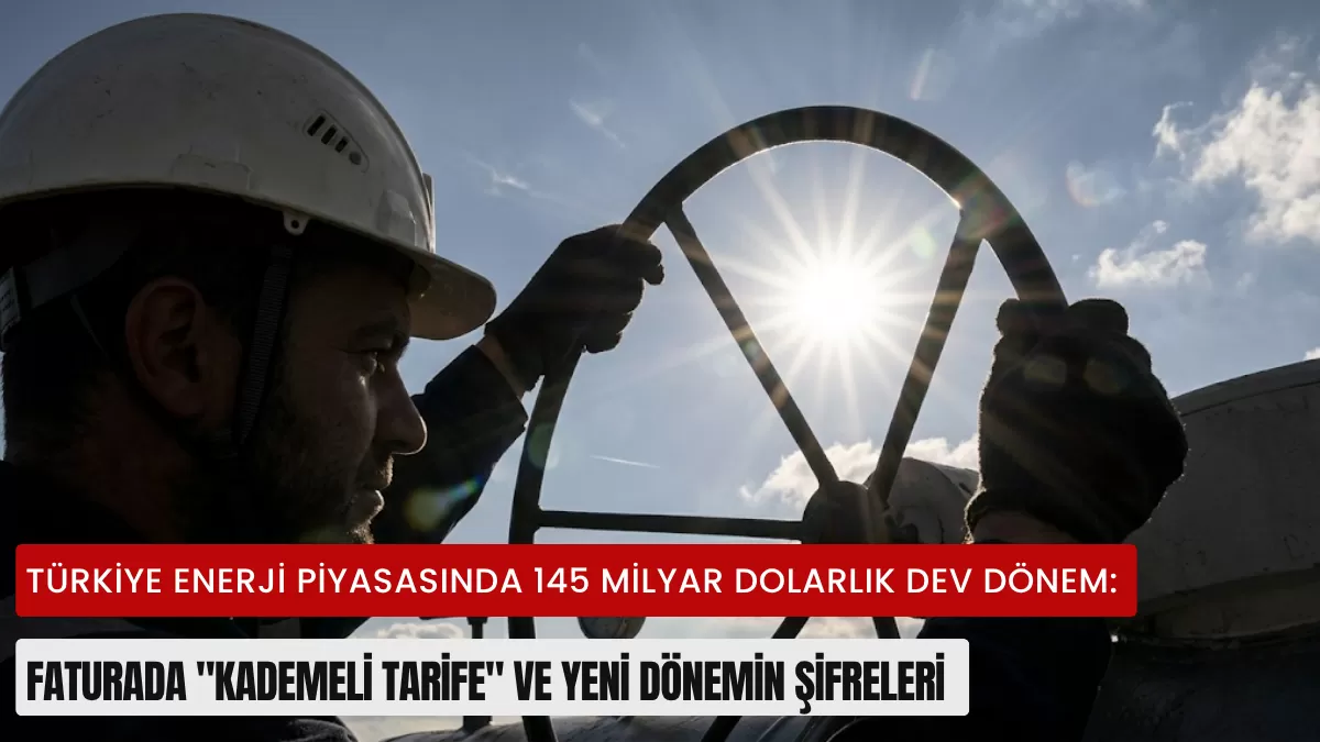 Türkiye Enerji Piyasasında 145 Milyar Dolarlık Dev Dönem: Faturada “Kademeli Tarife” ve Yeni Dönemin Şifreleri