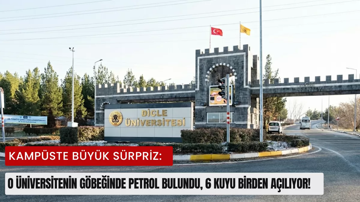 Kampüste Büyük Sürpriz: O Üniversitenin Göbeğinde Petrol Bulundu, 6 Kuyu Birden Açılıyor!