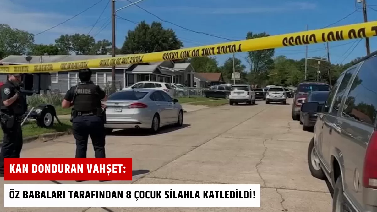 Kan Donduran Vahşet: Öz Babaları Tarafından 8 Çocuk Silahla Katledildi!