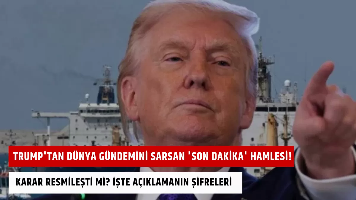 Trump’tan Dünya Gündemini Sarsan ‘Son Dakika’ Hamlesi! O Karar Resmileşti mi? İşte Açıklamanın Şifreleri
