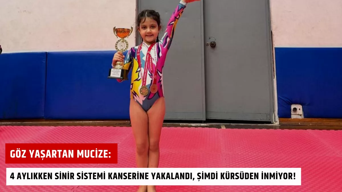 Göz Yaşartan Mucize: 4 Aylıkken Sinir Sistemi Kanserine Yakalandı, Şimdi Kürsüden İnmiyor!