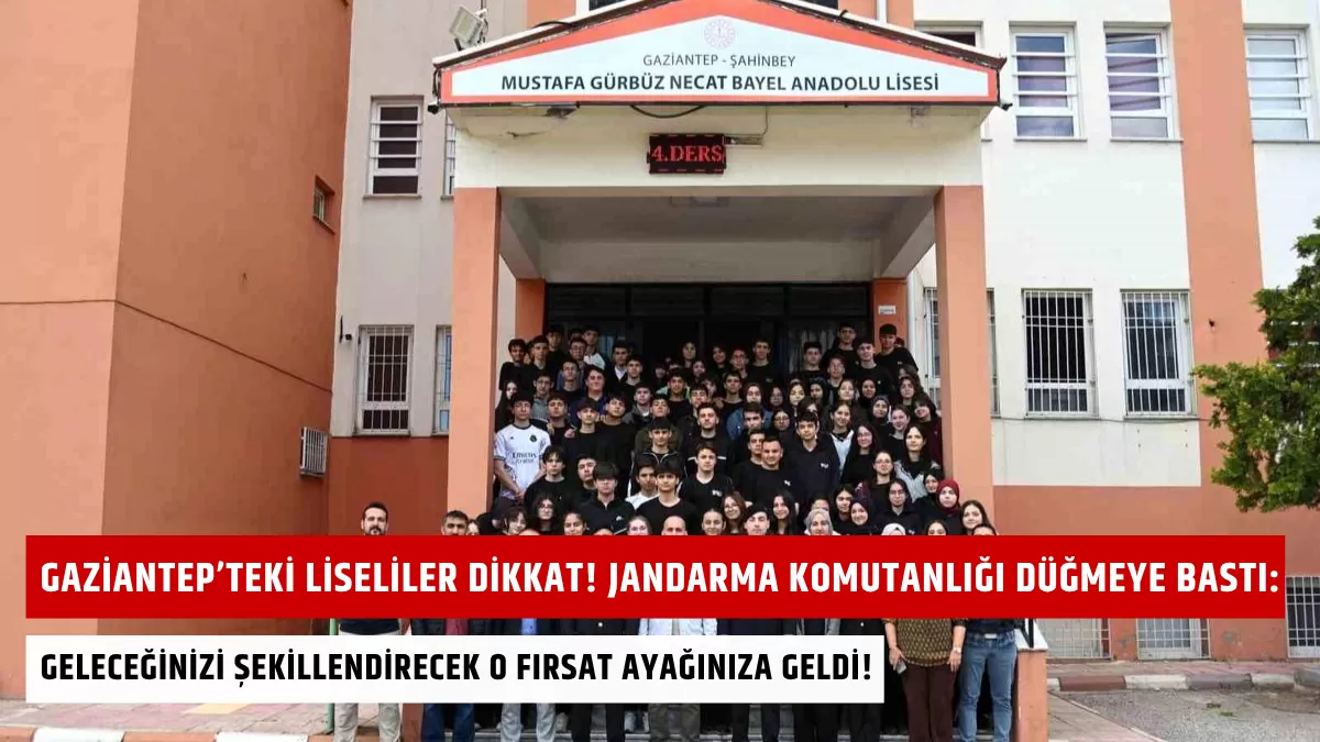 Gaziantep’te Öğrencilere Büyük Fırsat! Jandarma Mesleği ve JSGA Tanıtım Günleri Başladı: İşte O Detaylar