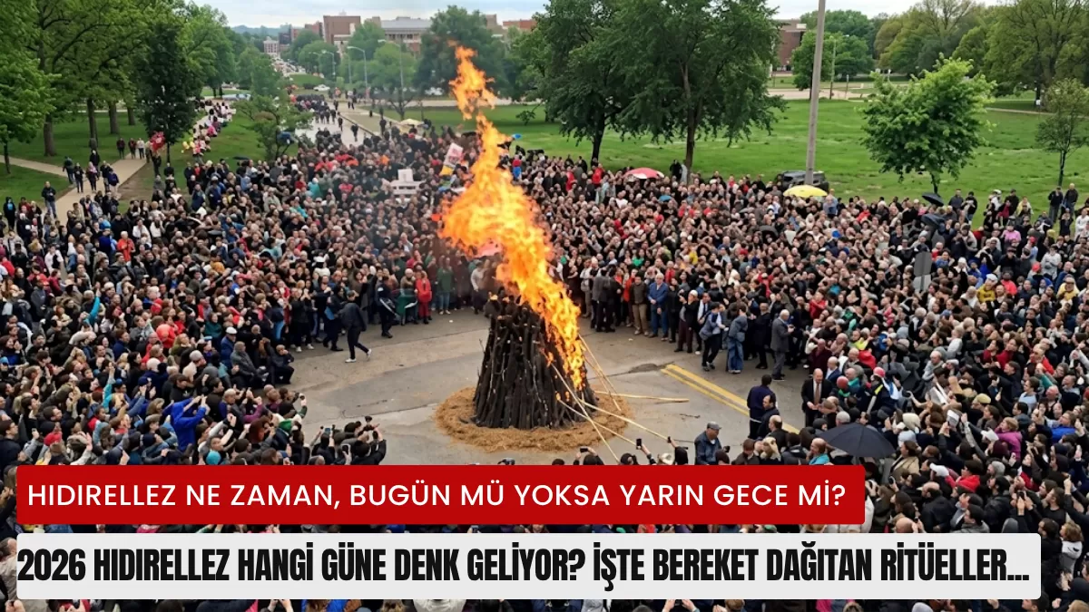 Hıdırellez Ne Zaman, Bugün mü Yoksa Yarın Gece mi? 2026 Hıdırellez Hangi Güne Denk Geliyor? İşte Bereket Dağıtan Ritüeller…