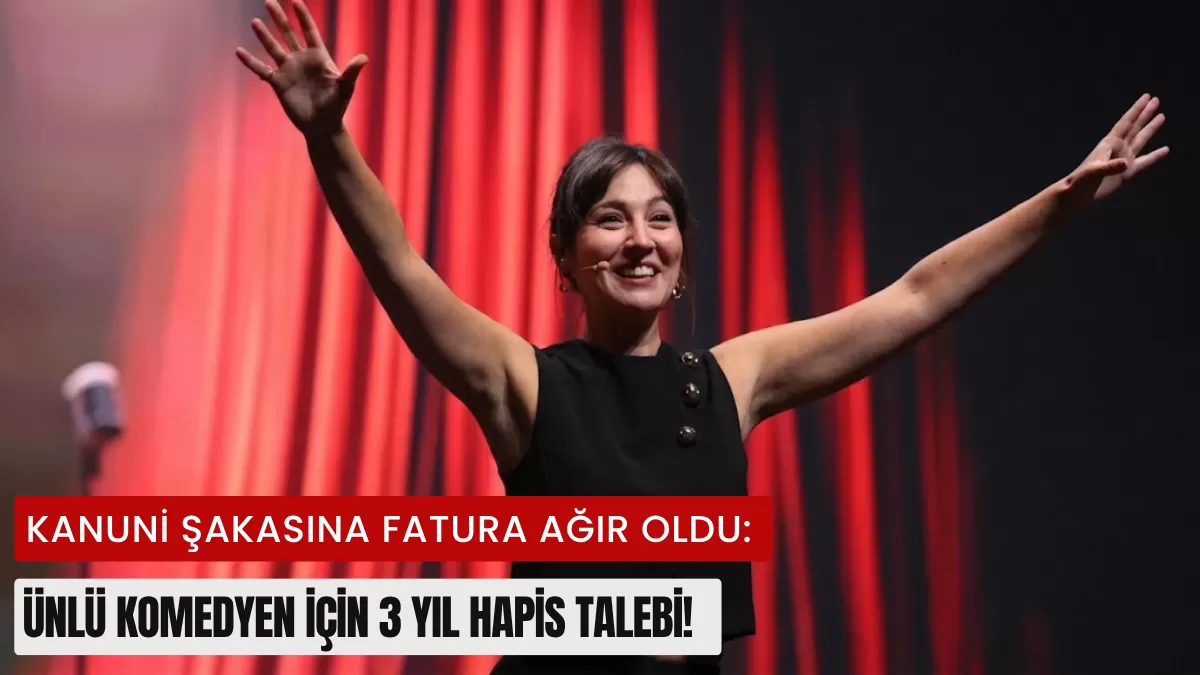 Kanuni Şakasına Fatura Ağır Oldu: Ünlü Komedyen İçin 3 Yıl Hapis Talebi!