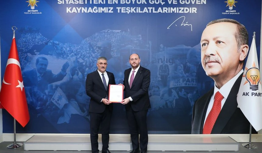 AK Parti Nizip İlçe Başkanlığına Fatih Altınses Getirildi