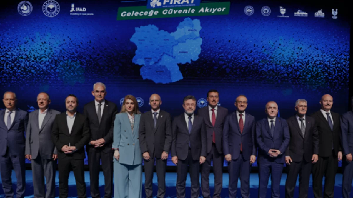 Bakan Yumaklı Fırat Havzası için 86 milyon avroluk projeyi açıkladı
