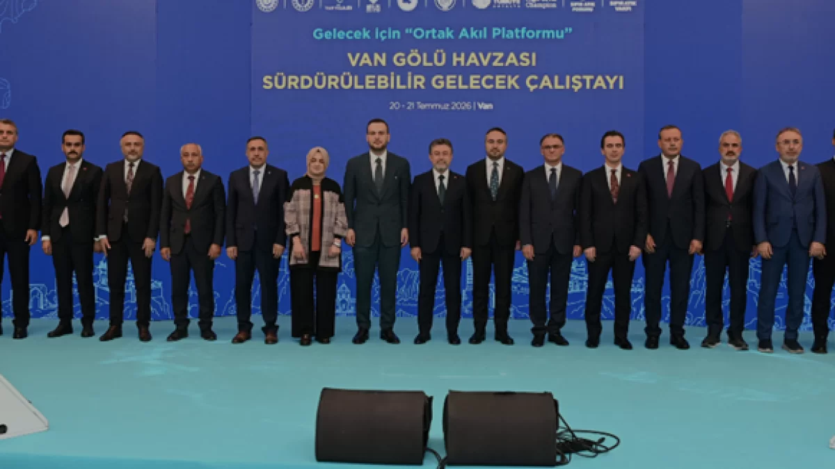 Bakan Yumaklı Van Gölü Havzası İçin Master Plan Hazırlıklarını Açıkladı