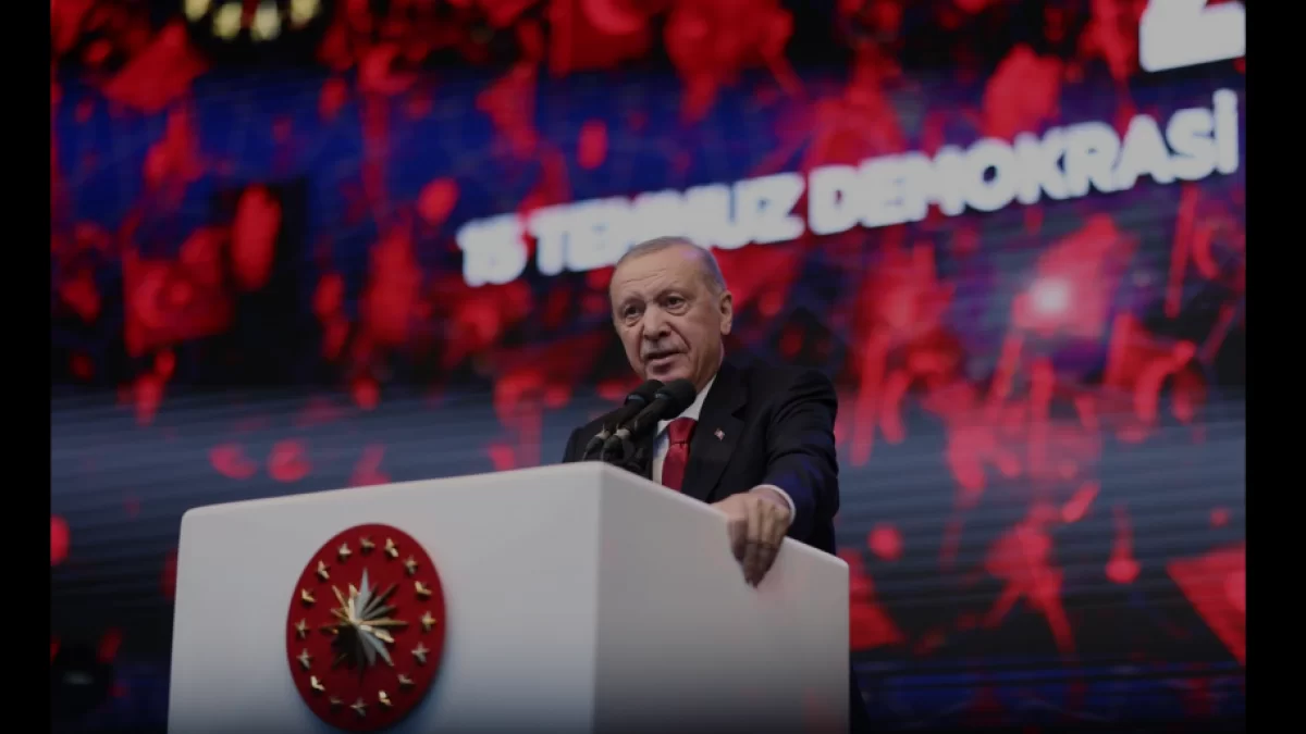 Cumhurbaşkanı Erdoğan 15 Temmuz Mesajında FETÖ ile Mücadele Vurgusu Yaptı